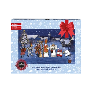 Leros Čajový Bylinný adventní kalendář Mikulášský průvod