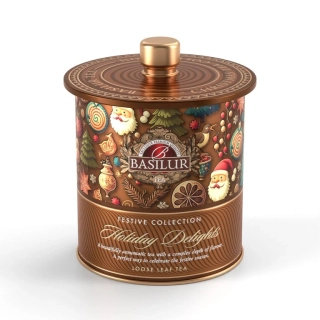 BASILUR Festive Tea Holiday Delights plech 75g