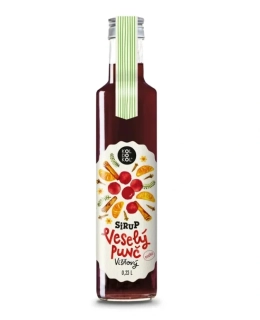 KOLDOKOL Višňový veselý punč sirup 250 ml