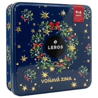 Leros Voňavá zima kolekce čajů v plechové dóze