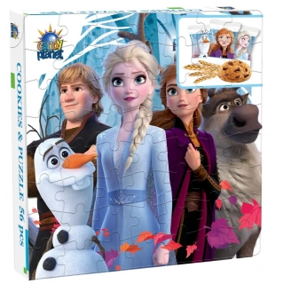 Frozen Puzzle s čokoládovými cookies 50g