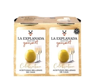 La Explanada Celebration set Oliv v plechu 2x350g