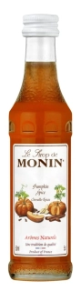 Monin Dýňový sirup kořeněný/ Pumpkin spice 50ml