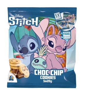 Stitch čokoládové sušenky 5x20g