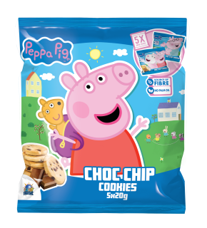 Peppa Pig čokoládové sušenky 5x20g