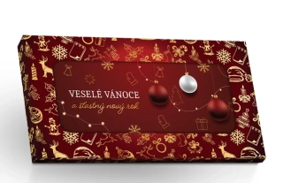 Veselé Vánoce Hořká čokoláda 60% 50g