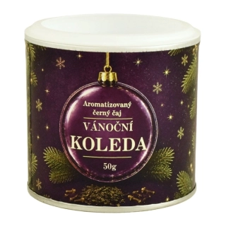 Černý čaj Vánoční koleda v dóze 50g