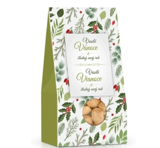 Vánoční pražené mandle solené 150 g