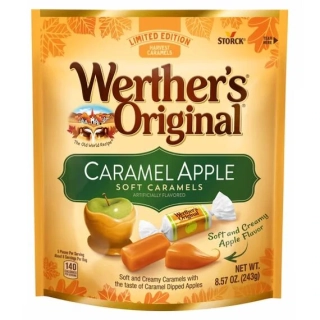 Werther's US Limited Edition karamelky s příchutí jablka v karamelu 243 g