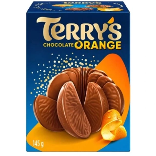 Terry's mléčná čokoláda s příchutí pomeranče 145 g