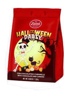 Zaini Halloween party Kostlivec 138g pralinky a karamely