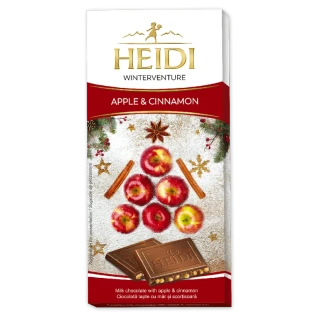 Heidi Vánoční čokoláda jablko se skořicí 90g