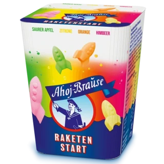 Ahoj-Brause Raktety šumivé bonbóny s příchutí ovoce 125 g