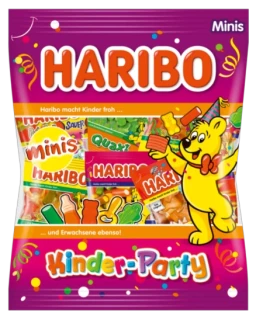 Haribo minies Kinder-Party želé s ovocnou příchutí 250 g
