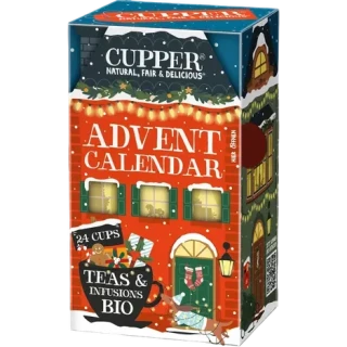 Adventní čajový kalendář Cupper 24 sáčků
