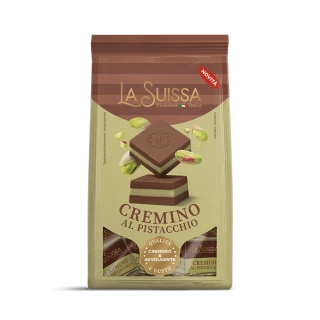 La Suissa Cremino pistacchio Pistáciový nugát 130g