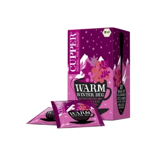 Cupper Zimní čaj Warm Winter Hug 20x2g