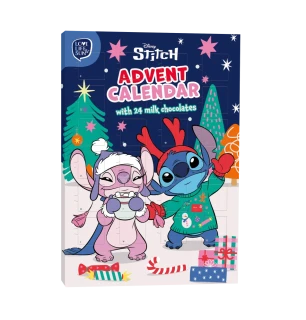 Adventní čokoládový kalendář Stitch 50g