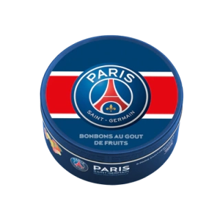 PSG Plechová dóza s bonbony Paris Saint Germain 200g